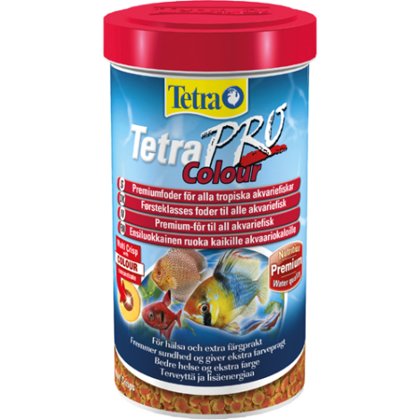 TetraPro Colour Crisps Fiskefoder til Prydfisk - Flere Størrelser