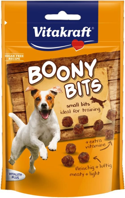 Billede af VitaKraft Boony Bits Hunde Snack Godbidder Small - 55g