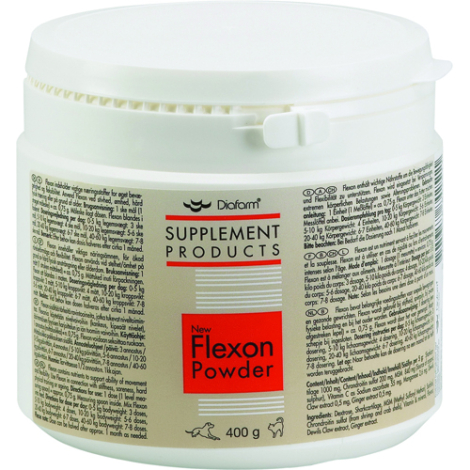 Diafarm Flexon Pulver (Glucosamin) - Til Hunde Og Katte - 400g