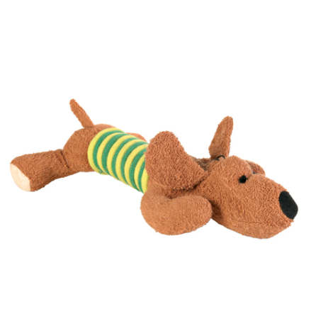 Trixie Hundelegetøjs Plysbamse Terry Frotte i Nylon - 28cm - Med Lyd