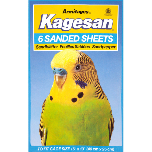Billede af Kagesan Sandpapir Til Fugleburet - Flere Størrelser