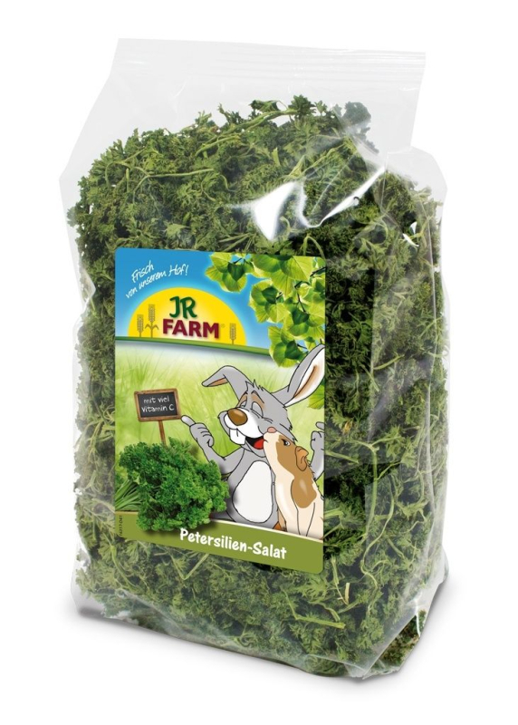 Se JR Farm Gnaver Snack Persillesalat - 50g - Naturligt - Rig på C-Vitamin og Calcium hos Dyreverdenen.dk