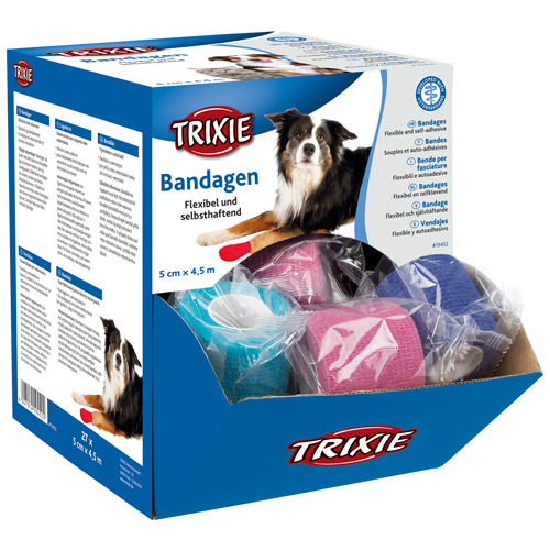Hunde Bandage - 5cm x 4,5m - Selvklæbende - Kun 15,00 Kr.