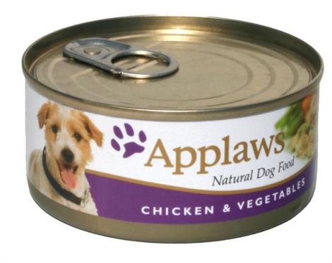 Applaws Hunde Vådfoder Kyllinge - Med Grøntsater - 156g - 100% Naturligt