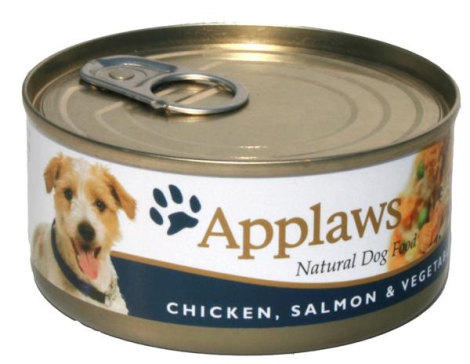 Applaws Hunde Vådfoder Kylling - Med Laks og Grøntsater - 156g - 100% Naturligt