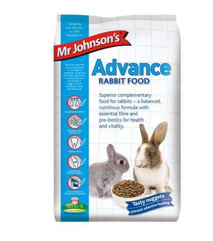 Mr. Johnson´s Advance Kaninfoder - Flere Størrelser - Piller