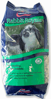 Rabbit Royal Naturkost Kaninfoder - 3kg