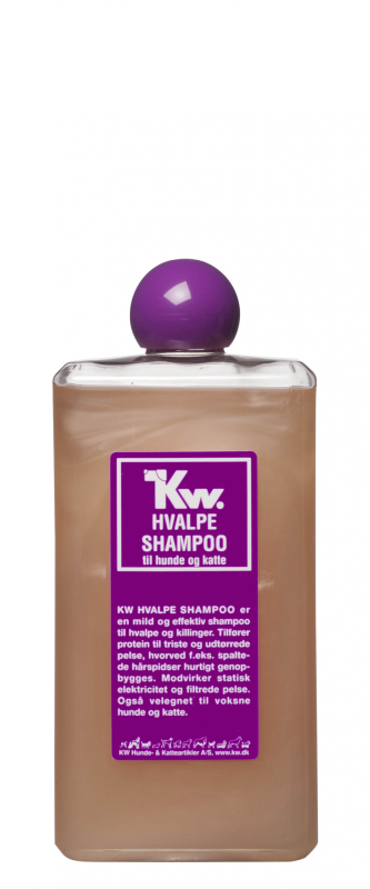 Se Kw Hvalpe og Killinge Shampoo - 500ml - - - - hos Dyreverdenen.dk