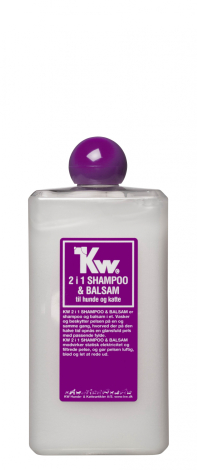 Kw Hunde og Katte Shampoo og Balsam 2i1 - 500ml