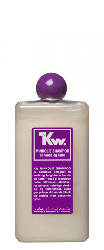 Kw Hunde og Katte Shampoo - Minkolie - 500ml - - - - thumbnail