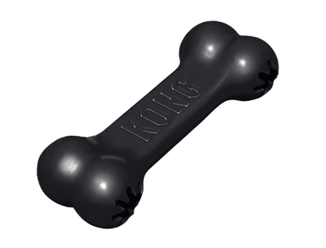 Kong Extreme Hunde Aktivitetslegetøjs Godbids Ben - i Holdbart Gummi - M - 17,5cm