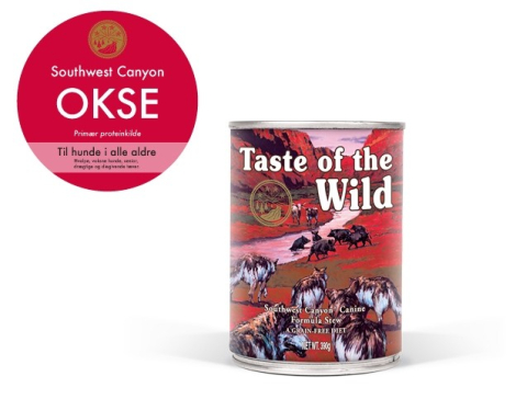 Taste Of The Wild Southwest Canyon Hundefoder - Med Okse - 390g - Kornfri - - -