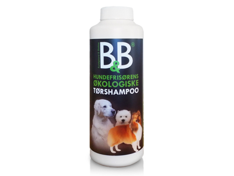B&B Hunde Tørshampoo - Med Jasmin - 130g - Økologisk