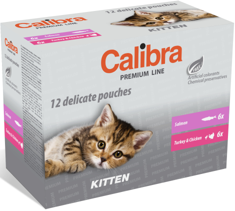 Calibra Killinge vådfoder Multipack med 2x6 Smage - 12x100g