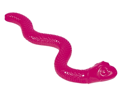 Nobby Hunde Aktivitetslegetøjs Slange i TPR Gummi - 42cm - Pink