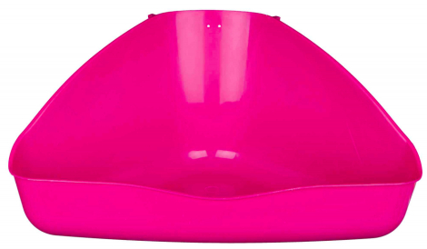 Trixie Kanin Toilet til Hjørnet - i Plastik - 45x21x30cm - Flere Farver