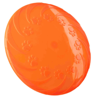 Trixie Hundelegetøjs Frisbee i Gummi - Ø18cm - Flyder
