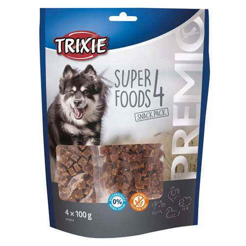 Trixie Premio Superfoods Hunde Snack Godbidder - 4x100g