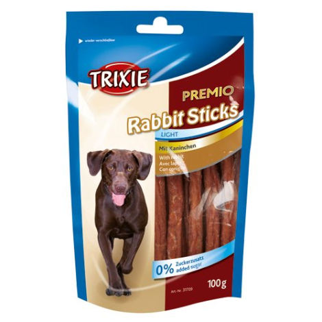 Trixie Premio Hunde Snack Stænger - Med Kanin - 100g - 95% Kød - Glutenfrie