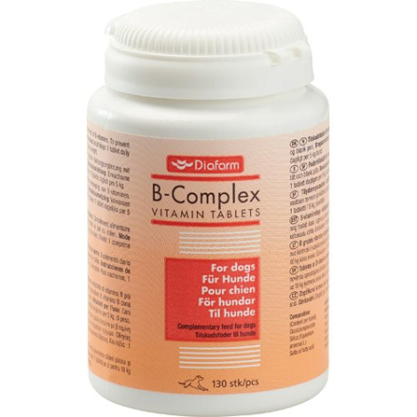 Diafarm B-vitamin Tabletter til Hunde - 130stk