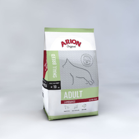 Arion Original Adult Small Breed - Lam og Ris - 7,5kg