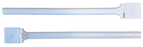 Nobby Fugle Siddepind Plast - Hvid - 23cm