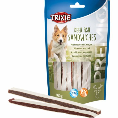 Trixie Premio Hunde Snack Hjort & Fisk - 100g