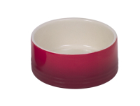 Nobby Gradient Hundeskål i Keramik - Flere Størrelser Rød