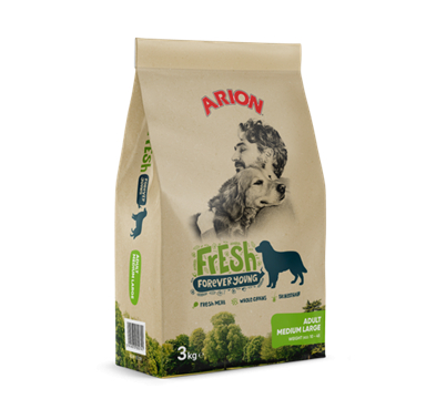 Arion Fresh Adult Medium & Large Hundefoder - 3kg