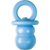 Kong Hvalpelegetøjs Gummi Binkie - blå - 13,5x7,5cm