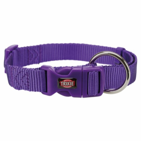 Trixie Premium Hundehalsbånd i Nylon - violet