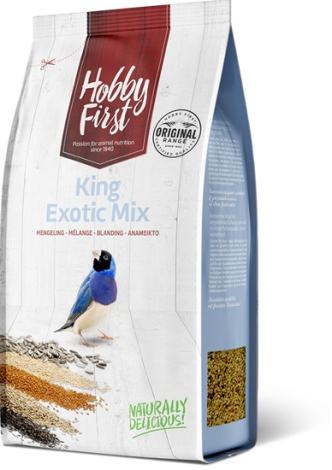 Hobby First King Exotic Foder Mix - 1kg