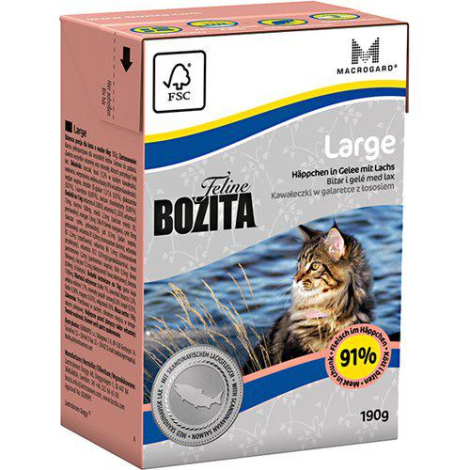 Bozita Feline Katte Vådfoder - Large - Gele - 190g - Tetra