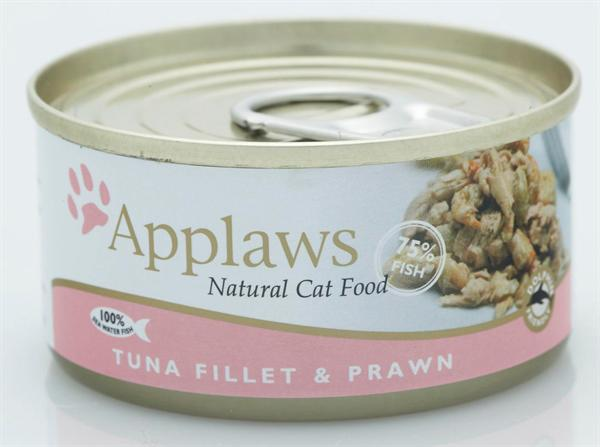 Billede af Applaws Katte Vådfoder - Med Tun & Reje - 70g - 100% Naturligt