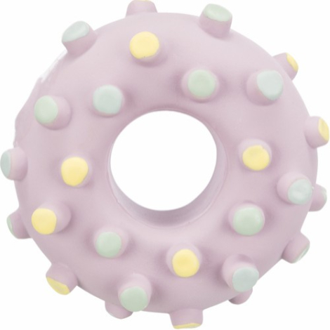 Trixie Junior Hundelegetøjs Latex Mini Donut - Ø8cm
