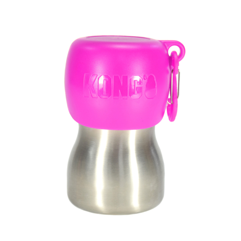 Kong H2O Stål Vandflaske - 255ml - Pink