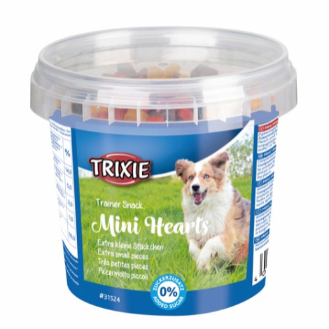 Trixie Hundegodbidder Mini Hjerter - 200g - Sukkerfrie