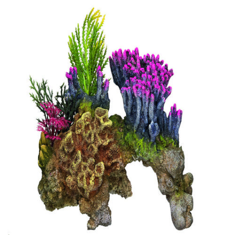 Nobby Akvarie Dekorations Koral Sten - 15,5x9x10,5cm