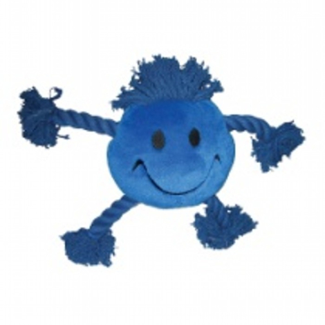 Kw Hundelegetøjs Smiley Reb - 21x30x8cm - Blå