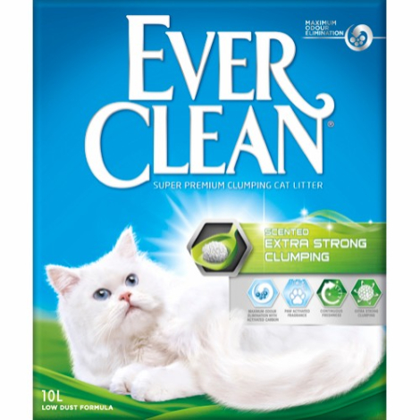 Ever Clean Extra Strong Clumping Scented Kattegrus - 10L