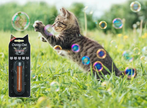 HAC Crazy Cat Fun Bubbles