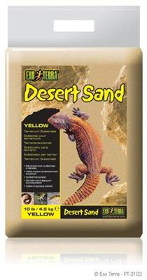Billede af Exo Terra Ørkensand - Gul - 4,5kg