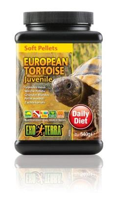 exo terra landskildpaddefoder 570g til junior europaeiske skildpadder fit