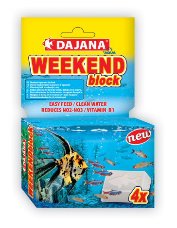 Dajana Fiskefoder Weekend Blok - 4stk