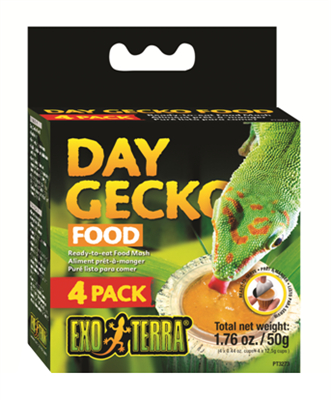 Exo Terra Day Gecko Foder - 4stk - 50g