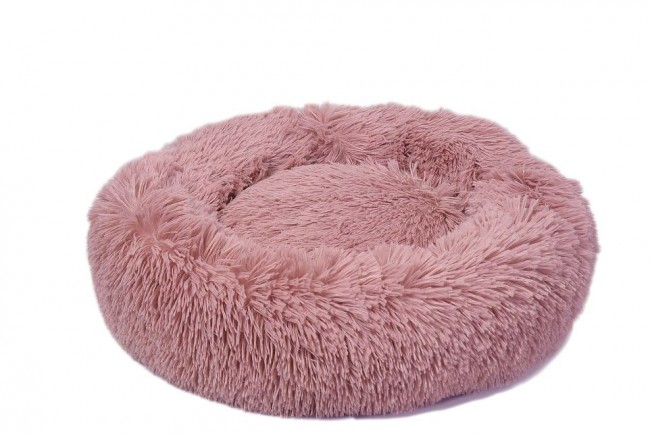 Lounge Scanidinavia Donut Hundeseng - Large - Ø80x11cm - Pink