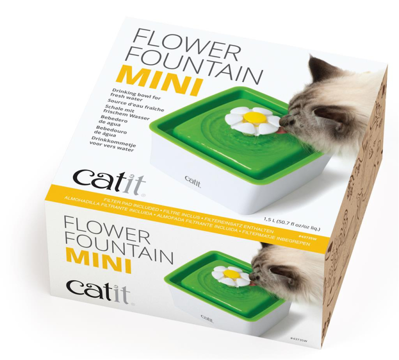 Se Catit Senses 2,0 Katte Blomster Drikkefontæne Mini - 1,5L hos Dyreverdenen.dk