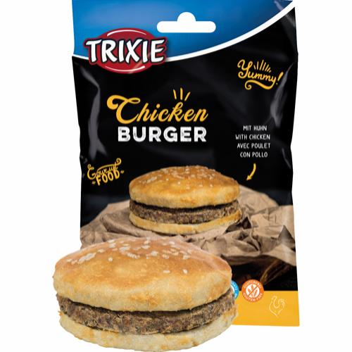 Trixie Hundesnack Kyllinge Burger - 140g - Sukker- & Glutenfrie