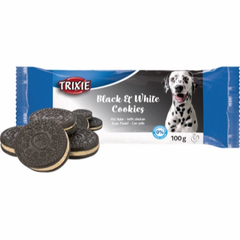 Trixie Hundesnack Sort & Hvide Cookies - 100g