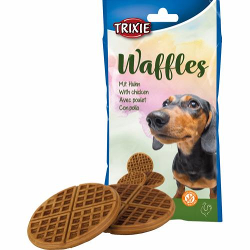 Trixie Hundesnack Vafler - Med Kylling - 3stk - Glutenfrie